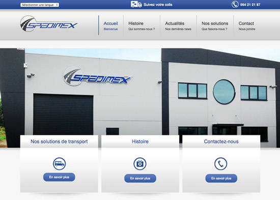 Site Internet Spedimex