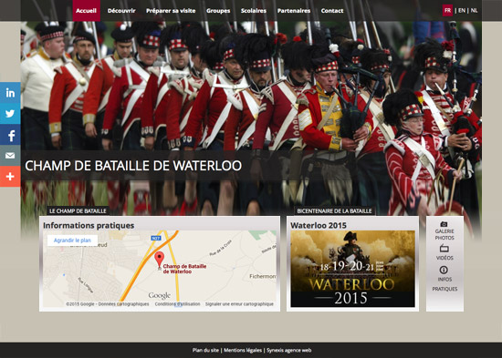 Champs de bataille de Waterloo