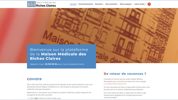 Maison Médicale des Riches Claires