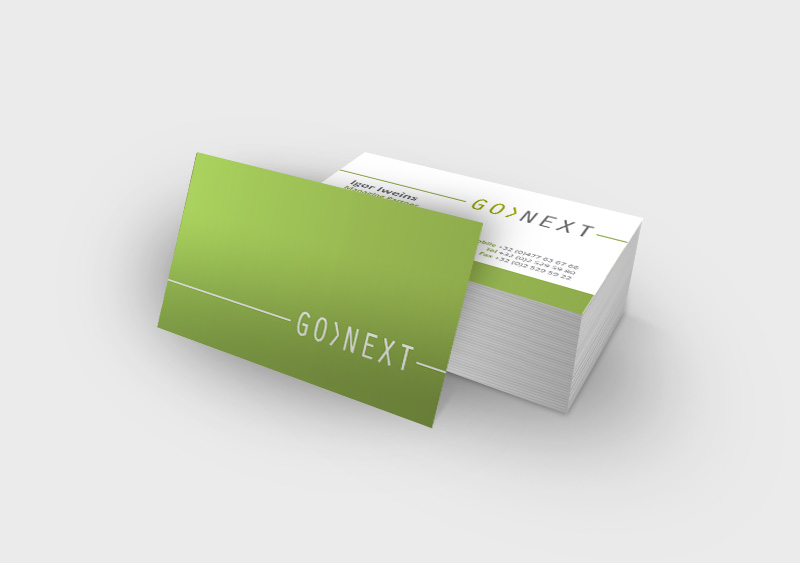 Création de la carte de visite pour GoNext